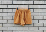 Mustard Terry Dizzy Girl Shorts