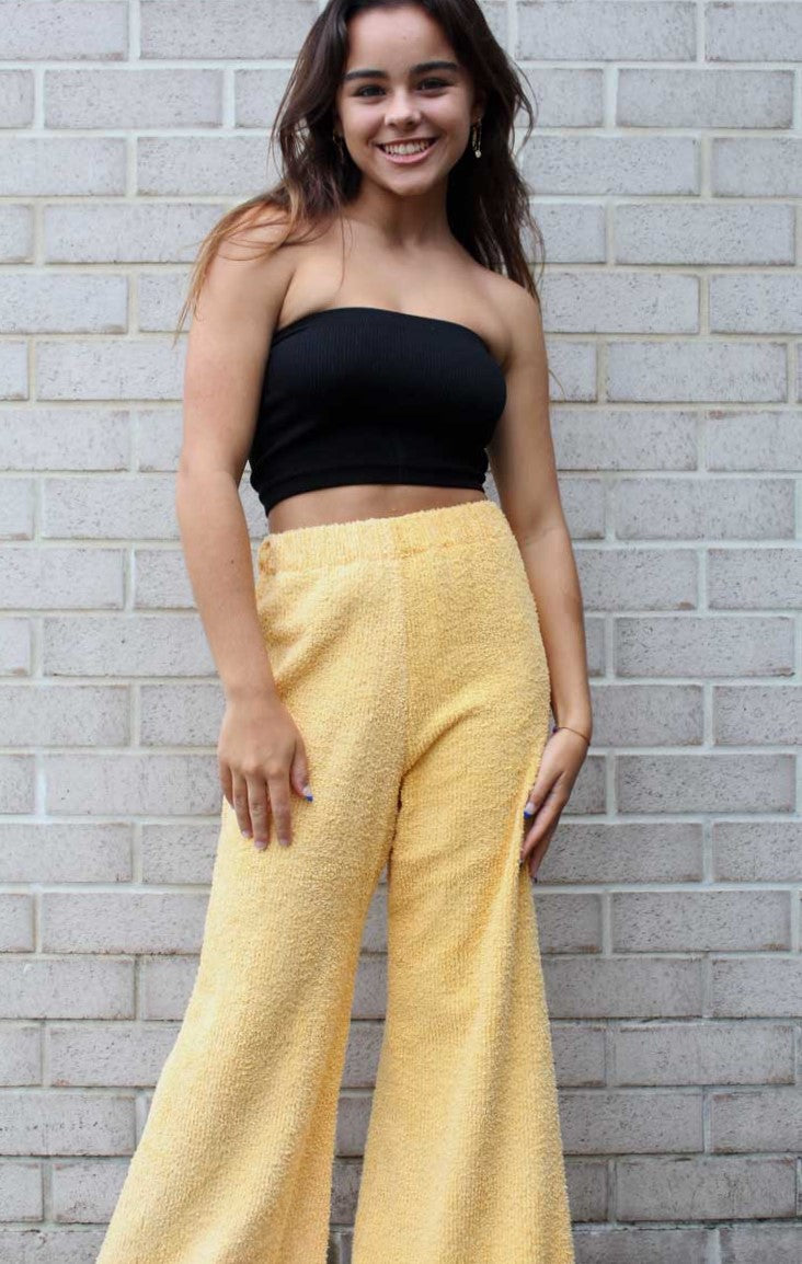 Yellow Terry Flares